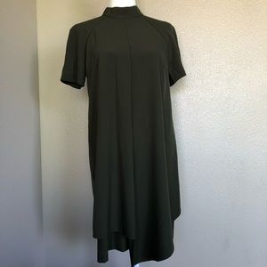 Olive green dress